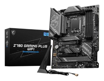 Z790 GAMING PLUS WIFI, Processor family Intel, Processor socket LGA1700, DDR5, Number of SATA connectors 6