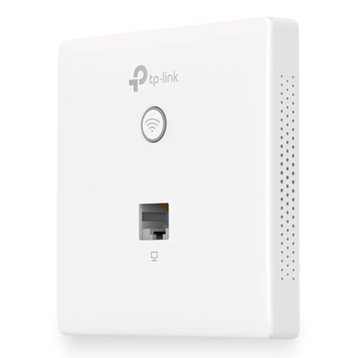 Access Point, TP-LINK, Omada, 300 Mbps, IEEE 802.11a, IEEE 802.11b, IEEE 802.11g, IEEE 802.11n, 2x10Base-T / 100Base-TX, Number of antennas 2, EAP115-WALL