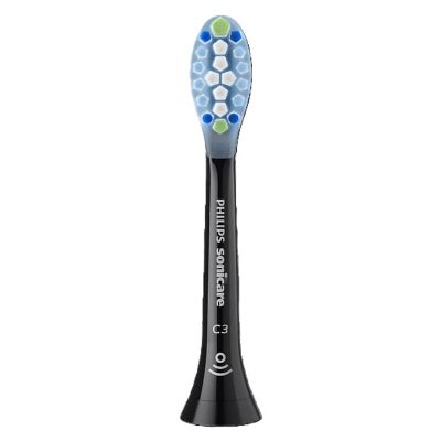 Sonicare C3 Premium Plaque Defence zobu birstes uzgaļi, 4 gab, melns