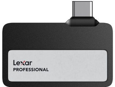 External SSD, LEXAR, SL400, 1TB, USB-C, Write speed 1000 MBytes/sec, Read speed 1050 MBytes/sec, LSL400X001T-RNBNG
