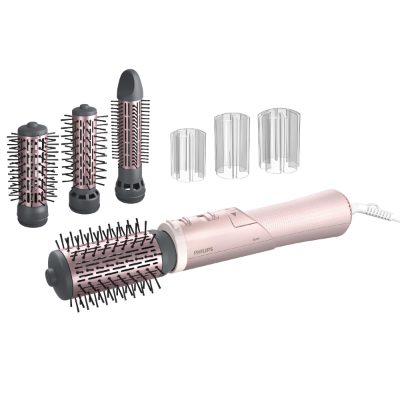 PHILIPS Air Styler Essential matu veidotājs, 1000W, rozā