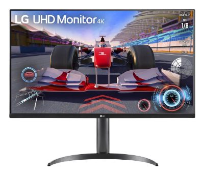 LCD Monitor, LG, 32UR550K-B, 31.5", Gaming/4K, Matte, Panel VA, 3840x2160, 16:9, 60Hz, 4 ms, Speakers