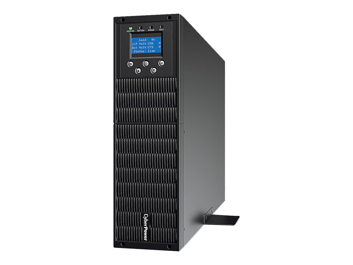 CyberPower OLS6000ERTXL3U uninterruptible power supply (UPS) Double-conversion (Online) 6 kVA 5400 W 1 AC outlet(s), CyberPower