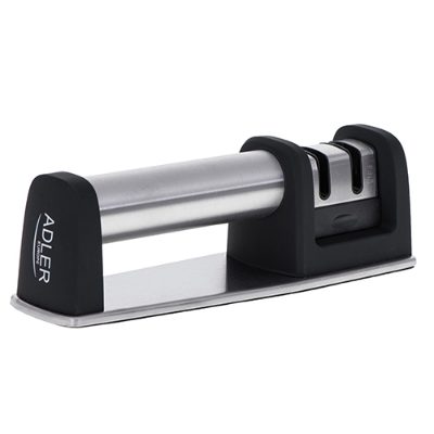 Knife sharpener, AD 4489, Manual, Black/Stainless steel, 2