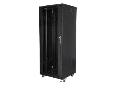 Rack cabinet 19" free-standing 32U/600x600 (flat pack), FF01-6632-12B, Black