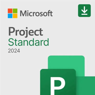 Microsoft Project Standard 2024 Online Product Key License 1 License Downloadable, EP2-07057, All Languages, ESD