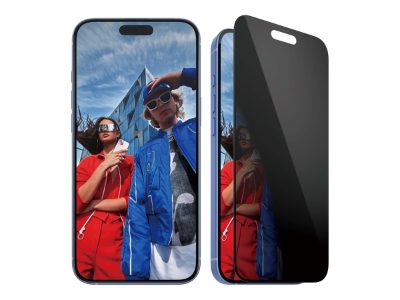 PanzerGlass Screen protector, Apple, iPhone 16 Plus/iPhone 15 Plus, Tempered glass, Black, Ultra-Wide Fit