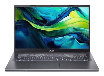 Notebook, ACER, Aspire, 17, CPU Intel Core 5, 120U, 1.4 GHz, 17.3 ", 1920 x 1080 pixels, RAM 16 GB, DDR4-SDRAM, SSD 512 GB, Discrete graphics NVIDIA GeForce RTX 2050, 4 GB, On-board graphics Yes, Keyboard language English, OS installed Windows 11 Home, Colour Grey, Weight 2.09 KG, NX.J1UEL.001