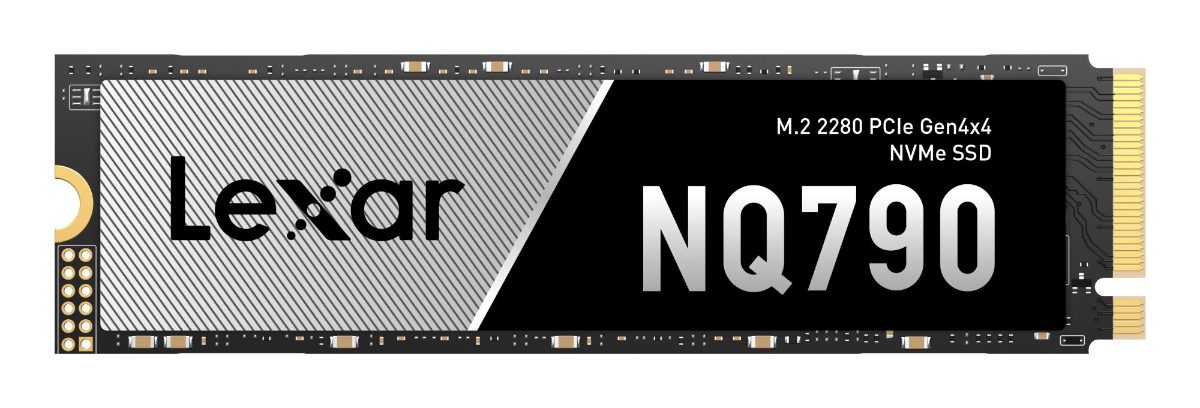 Lexar NVMe SSD, NQ790, 4000 GB, SSD form factor M.2 2280, Solid-state drive interface PCIe Gen4x4, Read speed 7000 MB/s, Write speed 6000 MB/s