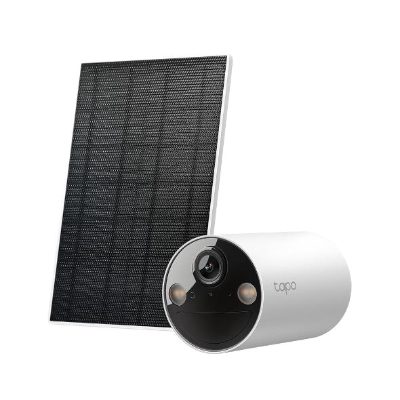 Solar-Powered Security Camera Kit, Tapo C410 KIT, Bullet, 3 MP, 3.17mm/F1.65, IP65, H.264, MicroSD Card, up to 512 GB