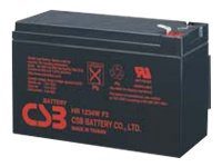 CSB Battery Battery 12V 9Ah 34W Pb F2, HR1234WF2