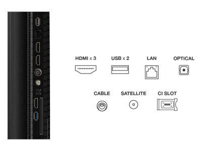 TCL 4K QLED TV, 65T69C, 65, Smart TV, Google TV, UHD, Black