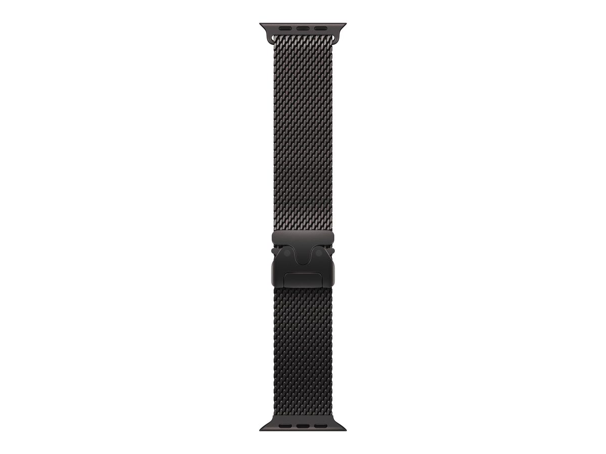 49mm Black Titanium Milanese Loop - Large