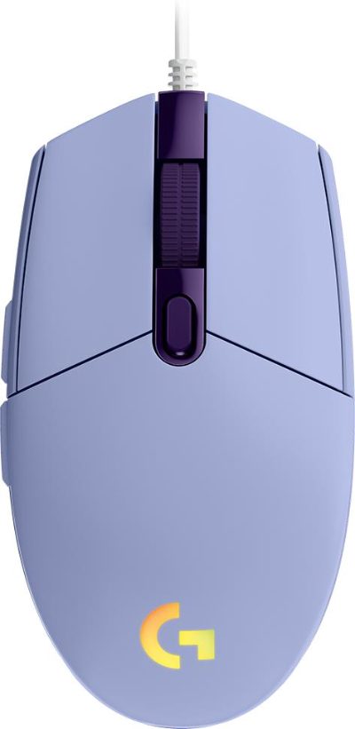 MOUSE USB OPTICAL G102 LIGHTSY/PURPLE 910-005854 LOGITECH