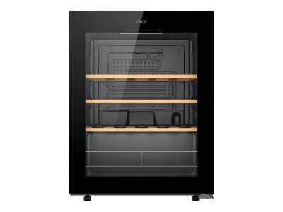 Candy Wine Cooler, CWC023, Energy efficiency class G, Free standing, Bottles capacity 23, Black