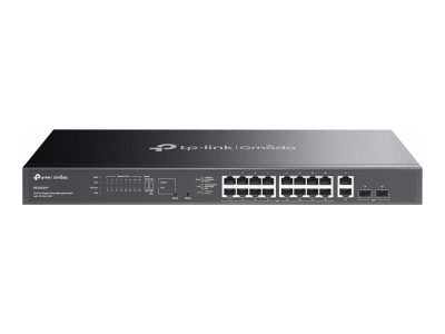 TP-LINK ES220GMP Omada 20-Port Gigabit Easy Managed Switch with 16-Port PoE+, TP-LINK