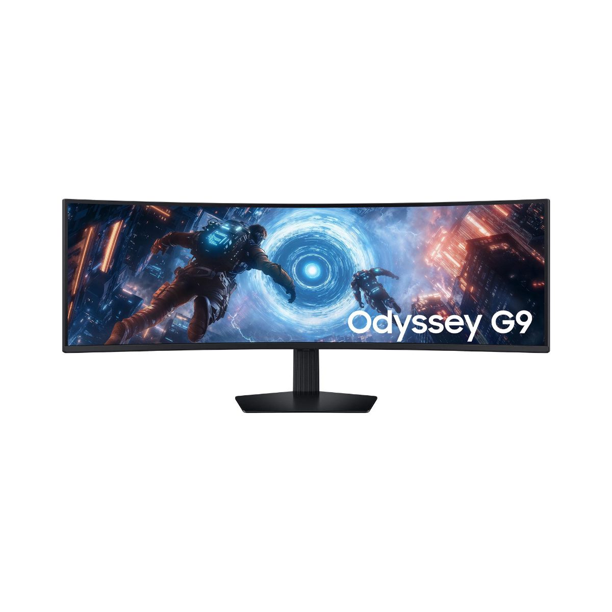 LS49FG910EUXEN, 49 ", VA, DQHD, 32:9, 144 Hz, 1 ms, 5120 x 1440 pixels, 350 cd/m², HDMI ports quantity 2, Black