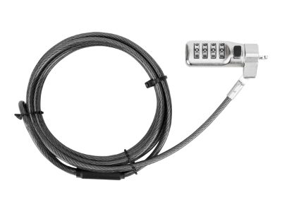 Targus DEFCON, Compact Resettable Combination Retail Lock, 1.98 m, 222 g