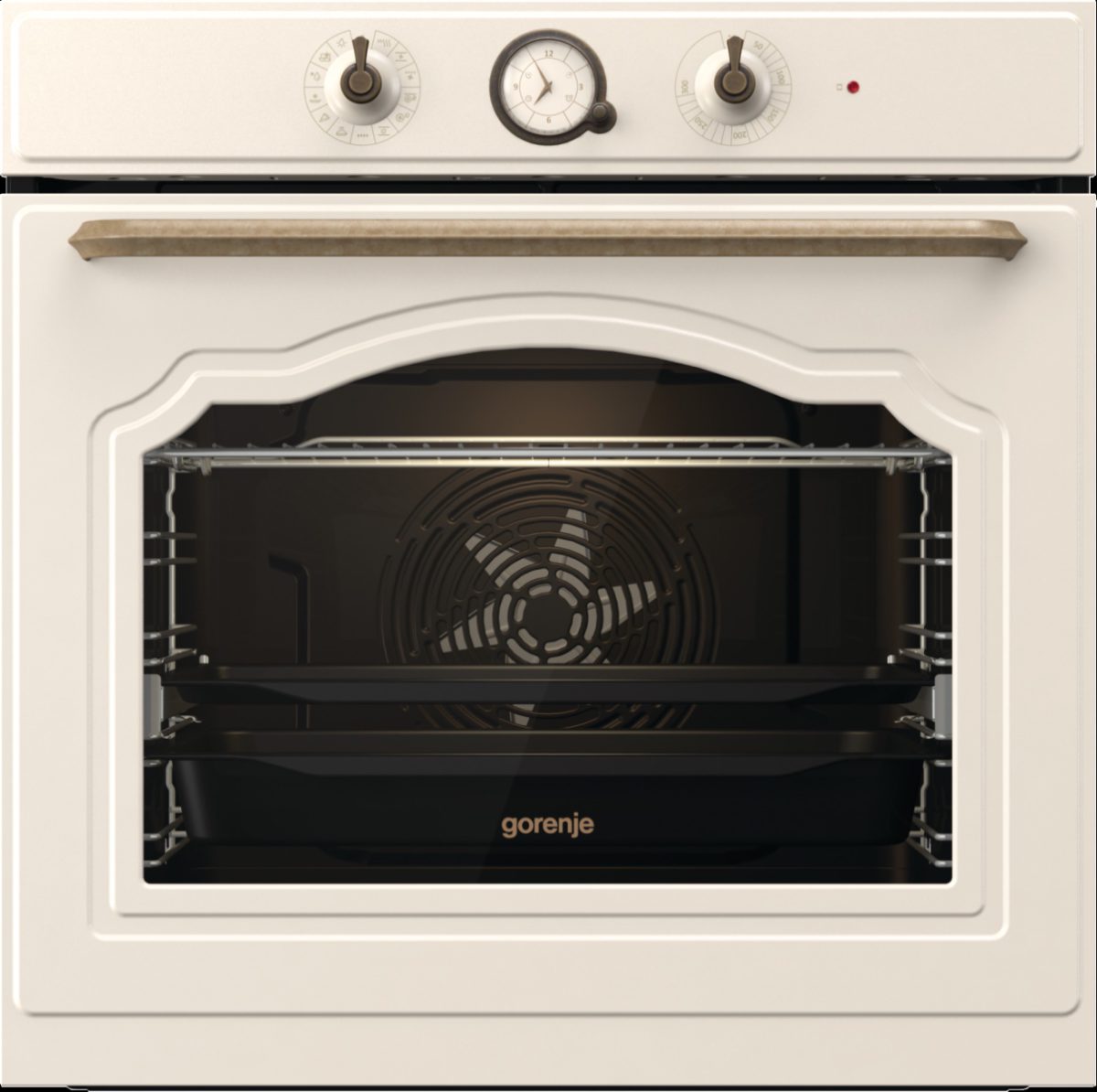Gorenje Oven, BOS67372CLI, 77 L, Multifunctional, AquaClean, Mechanical, Steam function, Height 59.5 cm, Width 59.5 cm, Sandy