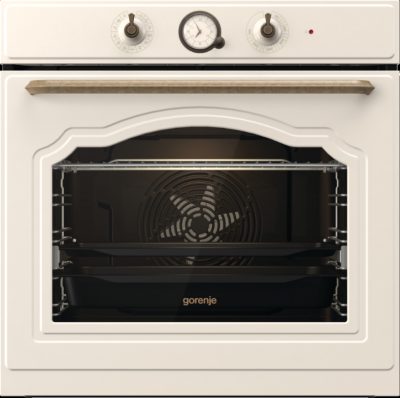 Gorenje Oven, BOS67372CLI, 77 L, Multifunctional, AquaClean, Mechanical, Steam function, Height 59.5 cm, Width 59.5 cm, Sandy