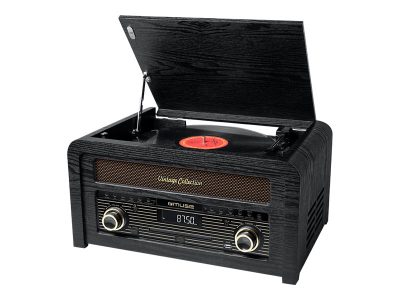 Turntable micro system, MT-115W, USB port, AUX in, CD player, FM radio, Wireless connection