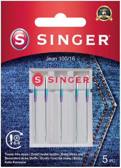 Denim Needle 100/16 5PK