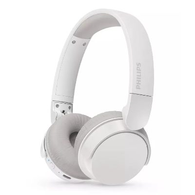 PHILIPS On-ear bezvadu austiņas, baltas