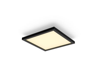 Philips Hue Aurelle square panel light, Black, 2200-6500 Hue White Ambiance