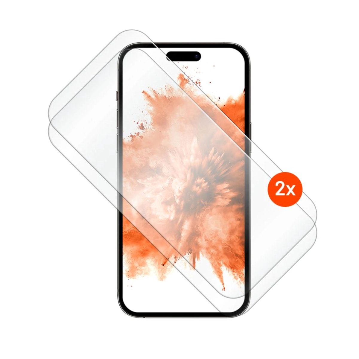 Fixed Screen protector, Apple, iPhone 17 Pro, Tempered glass, Transparent, 2.5D