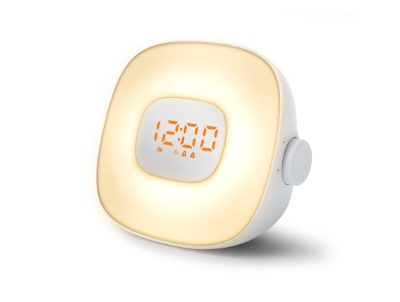 Light Clock Radio, ML-198CR, Alarm function, AUX in, White