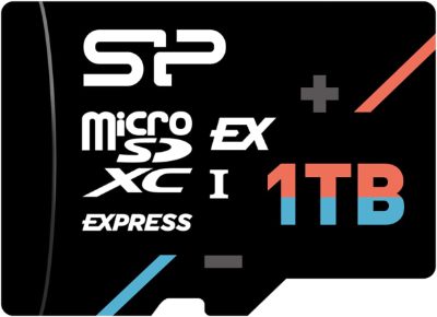 Silicon Power Hypera microSDXC Express, 1000 GB, microSDXC, Flash memory class C10, UHS-I U3, V30, A1