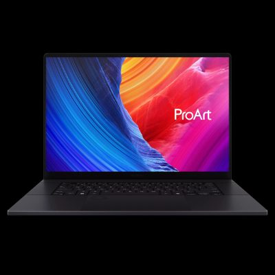 ProArt P16 H7606WW-SE009X, Nano Black, 16 ", OLED, Touchscreen, 4K, 3840 x 2400 pixels, 120 Hz, Glossy, AMD Ryzen AI 9, HX370, 64 GB, LPDDR5X, Solid-state drive capacity 2000 GB, NVIDIA GeForce RTX 5080, GDDR7, 16 GB, Windows 11 Pro, 802.11be, Bluetooth version 5.4, Keyboard language US international, Keyboard backlit, Warranty 24 month(s)