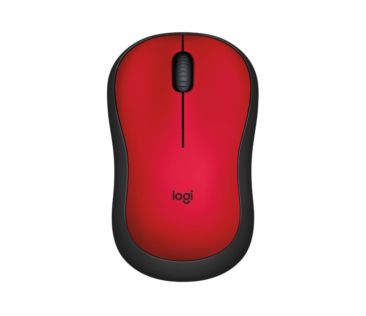 MOUSE USB OPTICAL WRL M220/SILENT RED 910-004880 LOGITECH