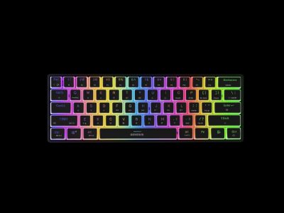 THOR 660 G2, Gaming Keyboard, Wireless/Wired, US, Linear, Black, RGB