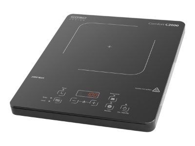 Free standing table hob, Comfort C2000, Number of burners/cooking zones 1, Sensor, Induction, Black