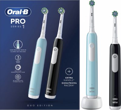 BRAUN el.zobu birste Pro Series 1, melna un zila