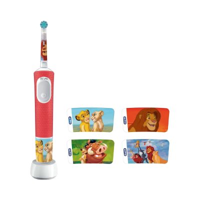 Oral-B Electric Toothbrush, Pro Kids 3+ Lion King, Rechargeable, For kids, Number of brush heads included 1, Number of teeth brushing modes 2