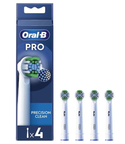Precision Clean Brush Set, EB20RX-4, Heads, For adults, Number of brush heads included 4, White