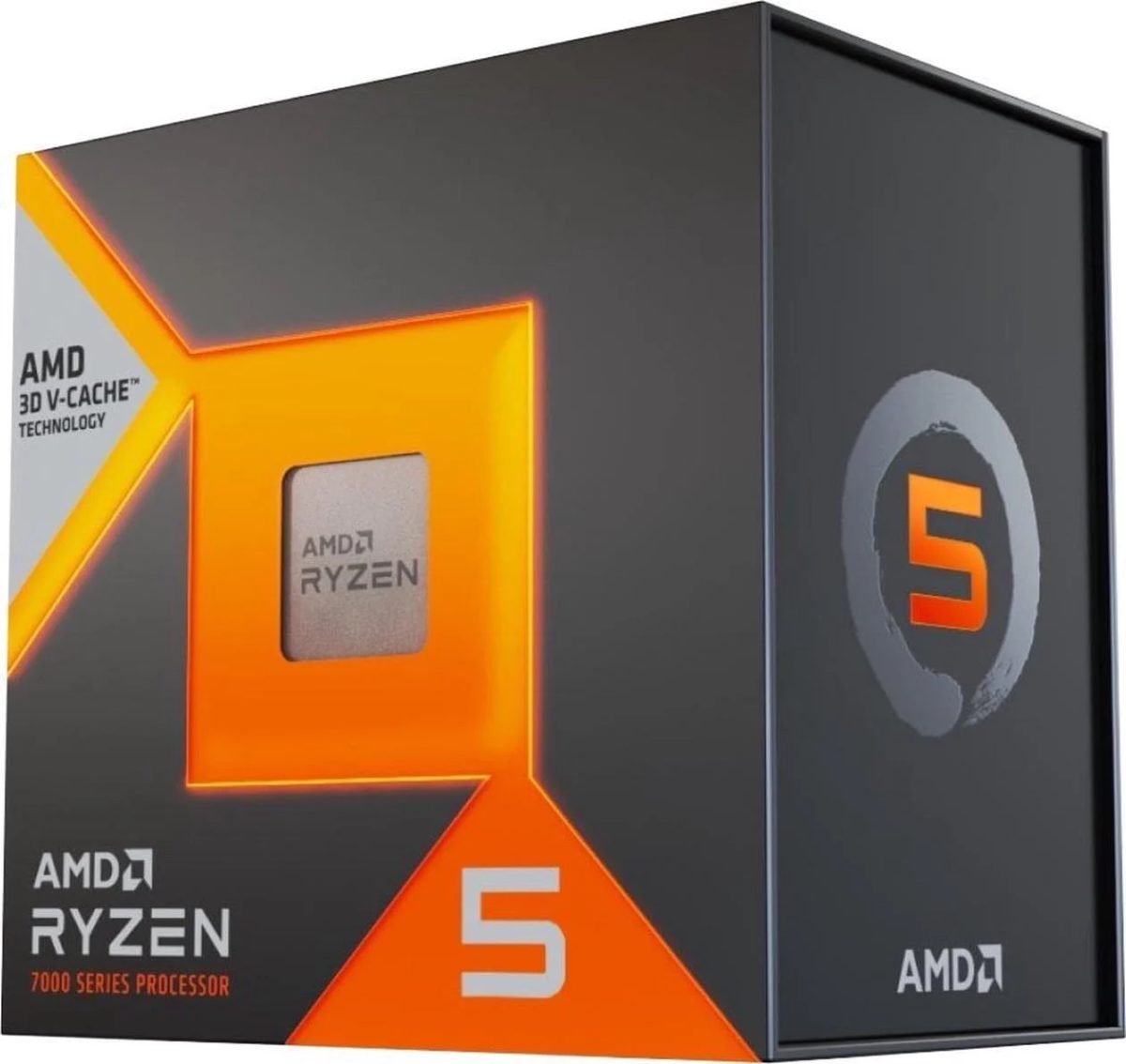 AMD Ryzen 5 7500X3D, AM5, Processor threads 12, AMD, Processor cores 6