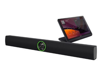 Crestron Flex Large Room Conference Solution with All-In-One Videobar 70 for Microsoft Teams Rooms, UC-B70-A-T-I, Black