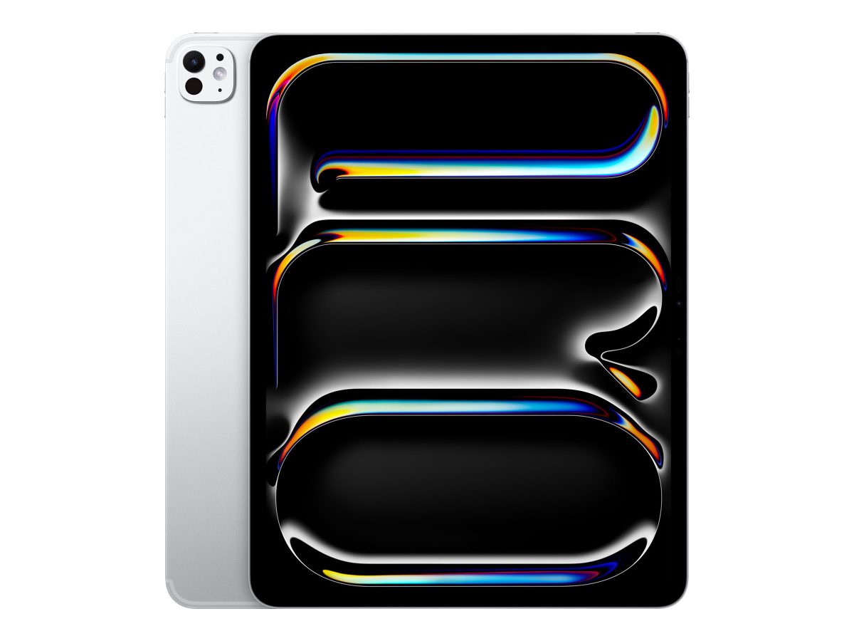 iPad Pro, 13 ", Silver, OLED, Ultra Retina XDR, 2752 x 2064 pixels, Apple M5, 12 GB, 256 GB, Wi-Fi, Front camera, 12 MP, Rear camera, Bluetooth, 6, iPadOS, USB-C charging cable