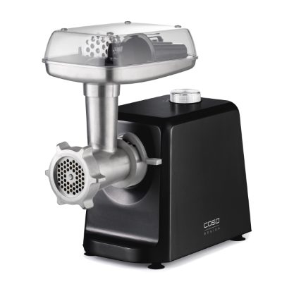Meat Mincer, FW 2500, Black, 2500 W, Number of speeds 2, Throughput (kg/min) 2.5, 3 stainless steel cutting plates (3 mm, 5 mm and 8 mm), Sausage filler, Cookie attachment with 4 moulds, Stuffer