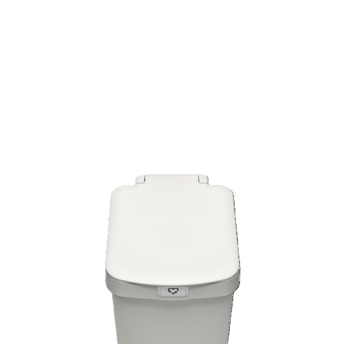 BRABANTIA atkritumu tvertne ar pedāli StepUp,16 l, Light Grey