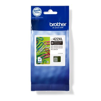 Brother LC422XLBK, Ink Cartridge, Black