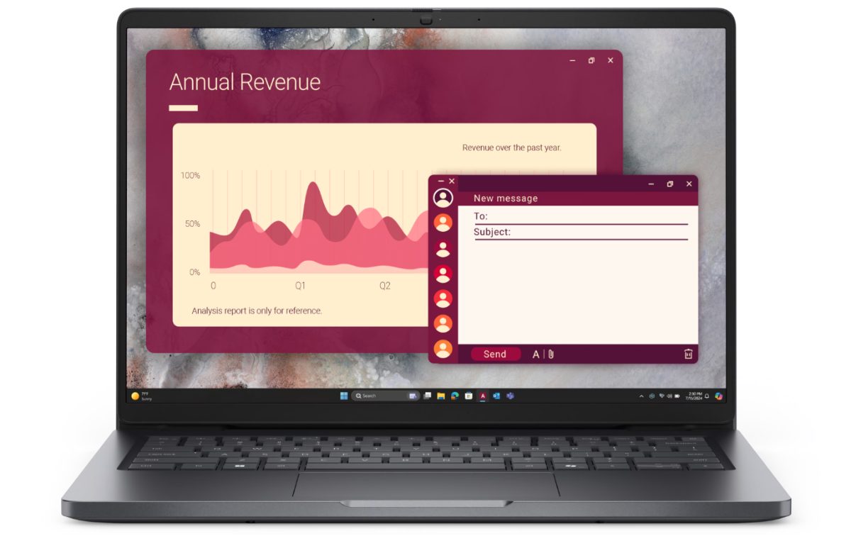 Dell Pro 14, Platinum silver, 14 ", IPS, FHD+, 1920 x 1200 pixels, Anti-glare, AMD Ryzen AI 7 PRO, 350, 16 GB, DDR5, Solid-state drive capacity 1000 GB, AMD Radeon 860M Graphics, Windows 11 Pro, 802.11ax, Keyboard language English, Keyboard backlit, Warranty 36 month(s), Battery warranty 12 month(s)