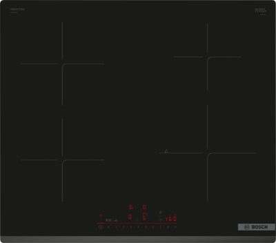 Hob, PIE63KHC1Z, Induction, Number of burners/cooking zones 4, Touch, Timer, Black