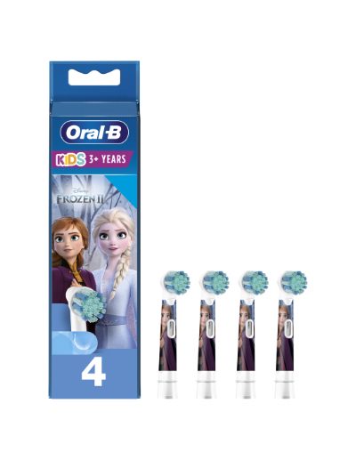 Toothbrush replacement, EB10 4 Frozen II, Heads, For kids, Number of brush heads included 4, Number of teeth brushing modes Does not apply