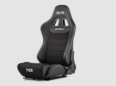 ERS5 Elite PU Leather & Suede Edition, Reclining Seat, PU Leather & Suede, Black