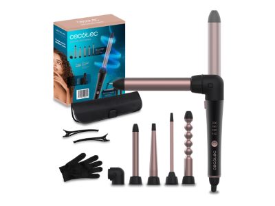 Cecotec Hair Curler, SurfCare MultiWaves Multi-head, Ceramic heating system, Temperature (min) 140 °C, Temperature (max) 200 °C, 46 W