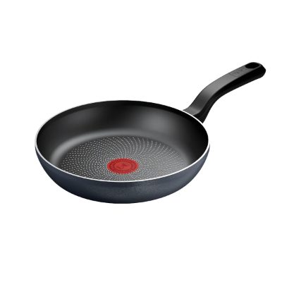 TEFAL Pan, H0560442, Frying, Diameter 24 cm, Suitable for induction hob, Fixed handle, Black